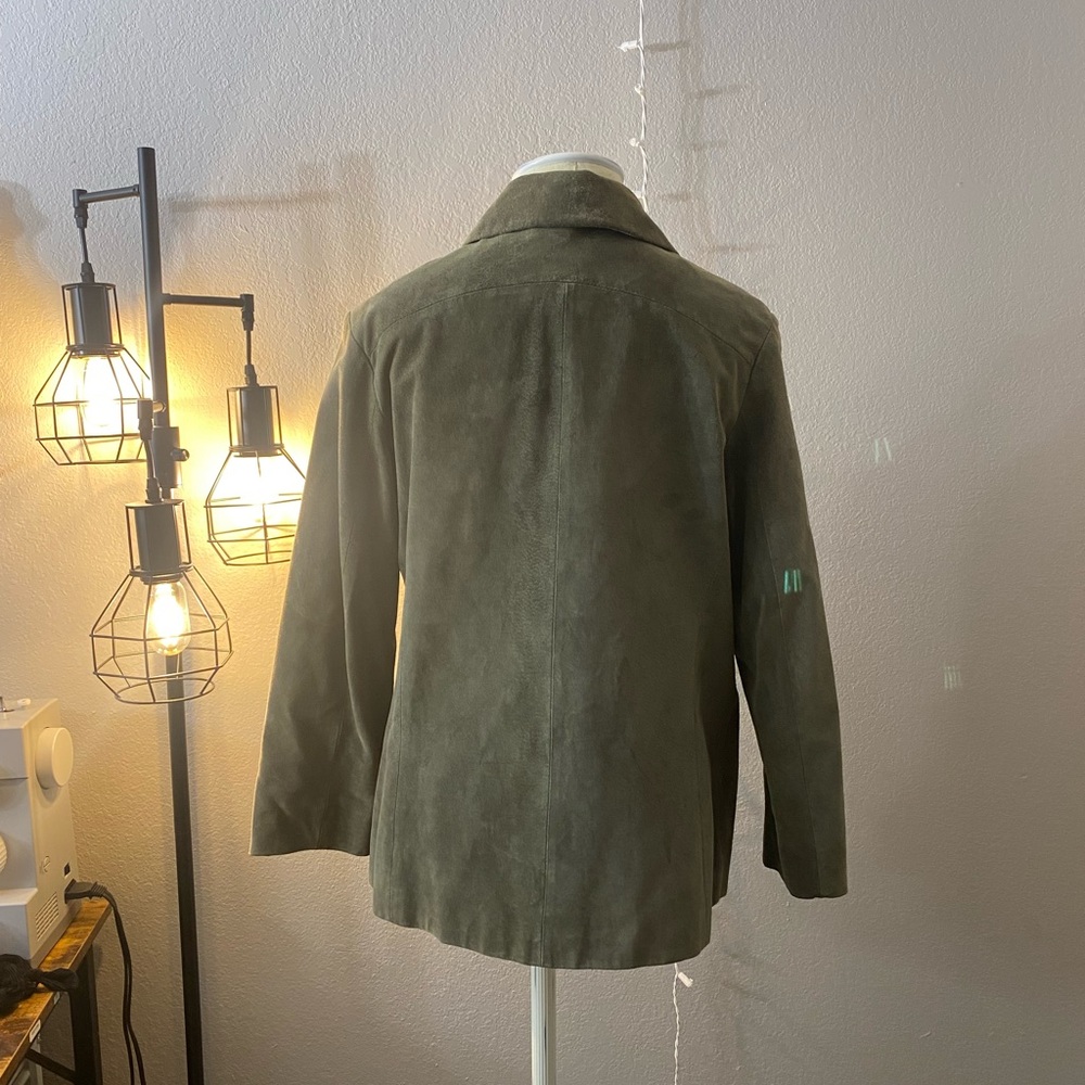 Button Up Leather Jacket - image 4